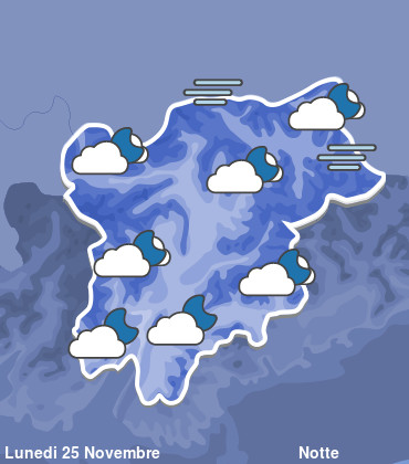 Previsioni Meteo Trentino Alto Adige Notte