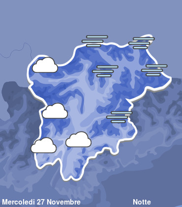 Previsioni Meteo Trentino Alto Adige Notte