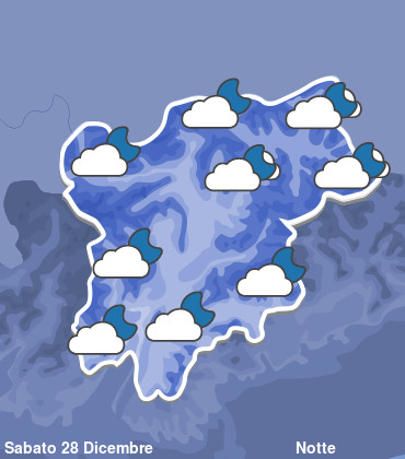 Previsioni Meteo Trentino Alto Adige Notte