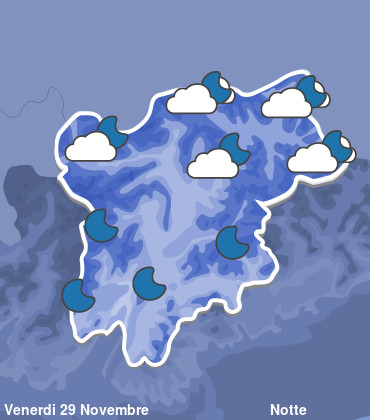 Previsioni Meteo Trentino Alto Adige Notte