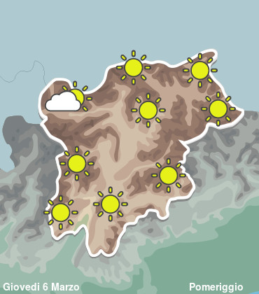 Previsioni Meteo Trentino Alto Adige Pomeriggio