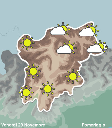 Previsioni Meteo Trentino Alto Adige Pomeriggio