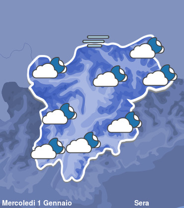 Previsioni Meteo Trentino Alto Adige Sera