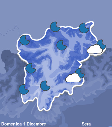 Previsioni Meteo Trentino Alto Adige Sera