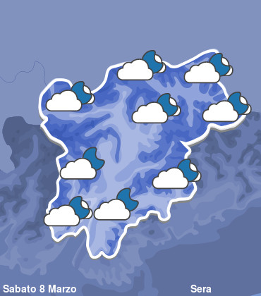 Previsioni Meteo Trentino Alto Adige Sera