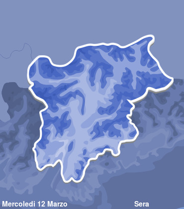 Previsioni Meteo Trentino Alto Adige Sera