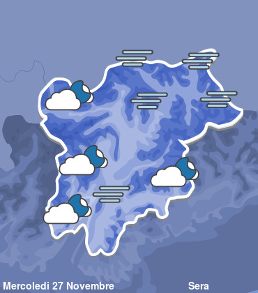 Previsioni Meteo Trentino Alto Adige Sera