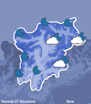 Previsioni Meteo Trentino Alto Adige Sera