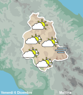 Previsioni Meteo Umbria Mattina