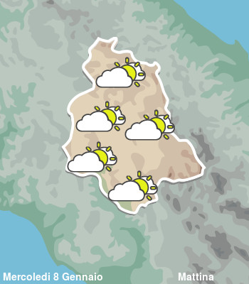 Previsioni Meteo Umbria Mattina