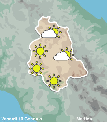 Previsioni Meteo Umbria Mattina