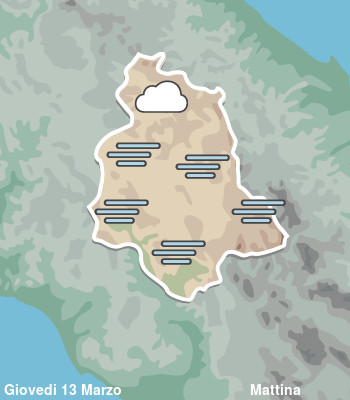 Previsioni Meteo Umbria Mattina