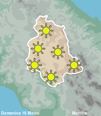 Previsioni Meteo Umbria Mattina