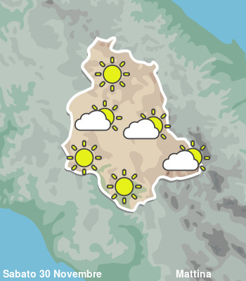 Previsioni Meteo Umbria Mattina