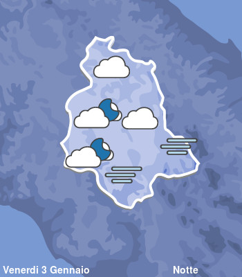 Previsioni Meteo Umbria Notte