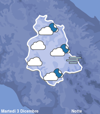 Previsioni Meteo Umbria Notte