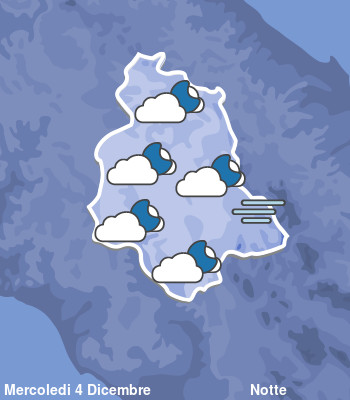 Previsioni Meteo Umbria Notte