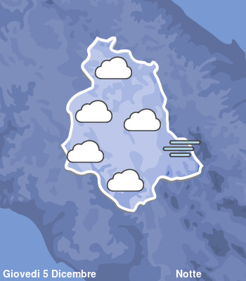 Previsioni Meteo Umbria Notte