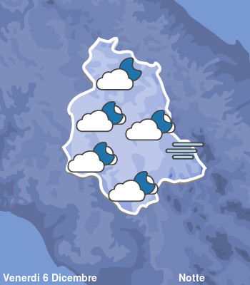 Previsioni Meteo Umbria Notte