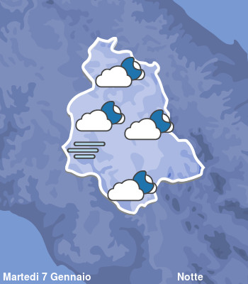 Previsioni Meteo Umbria Notte