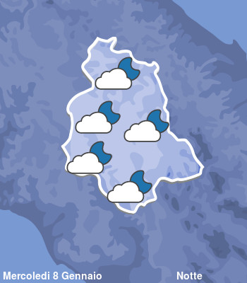 Previsioni Meteo Umbria Notte