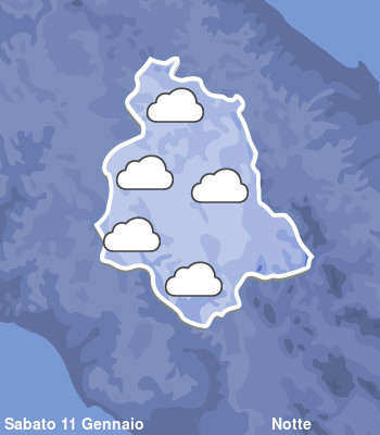 Previsioni Meteo Umbria Notte