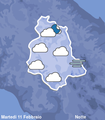 Previsioni Meteo Umbria Notte