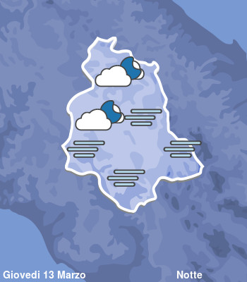 Previsioni Meteo Umbria Notte