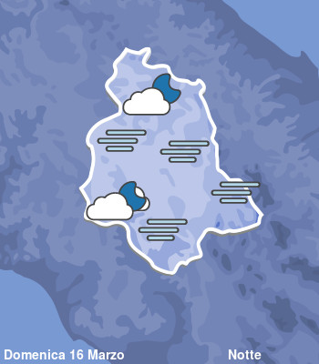 Previsioni Meteo Umbria Notte