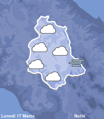 Previsioni Meteo Umbria Notte