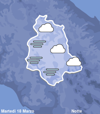 Previsioni Meteo Umbria Notte