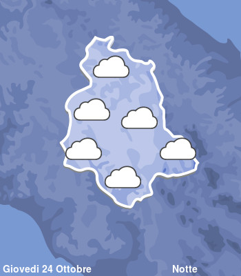 Previsioni Meteo Umbria Notte