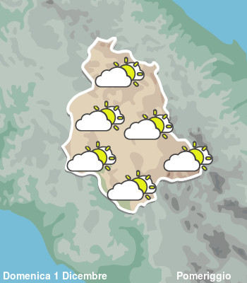 Previsioni Meteo Umbria Pomeriggio