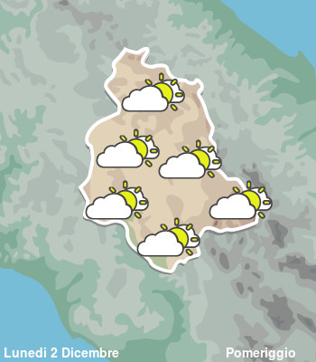 Previsioni Meteo Umbria Pomeriggio