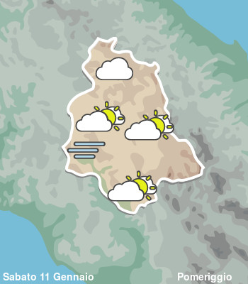 Previsioni Meteo Umbria Pomeriggio