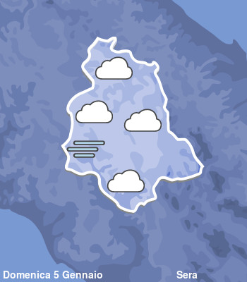 Previsioni Meteo Umbria Sera