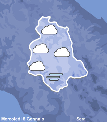 Previsioni Meteo Umbria Sera