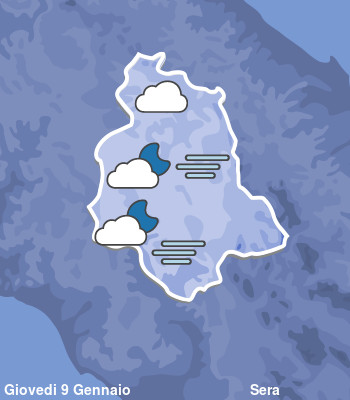 Previsioni Meteo Umbria Sera