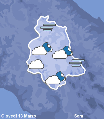 Previsioni Meteo Umbria Sera