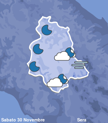 Previsioni Meteo Umbria Sera