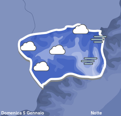 Previsioni Meteo Valle d' Aosta Notte