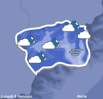 Previsioni Meteo Valle d' Aosta Notte