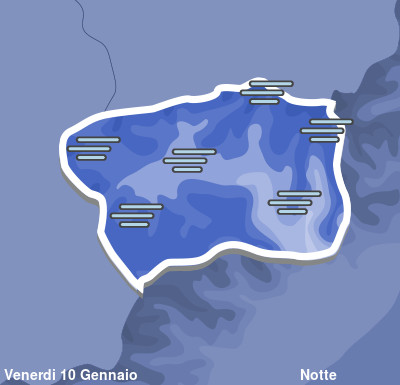 Previsioni Meteo Valle d' Aosta Notte