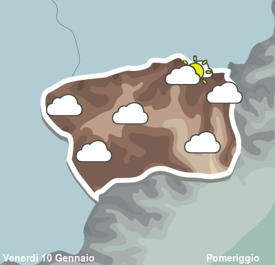 Previsioni Meteo Valle d' Aosta Pomeriggio