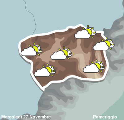 Previsioni Meteo Valle d' Aosta Pomeriggio