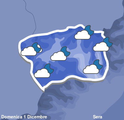 Previsioni Meteo Valle d' Aosta Sera