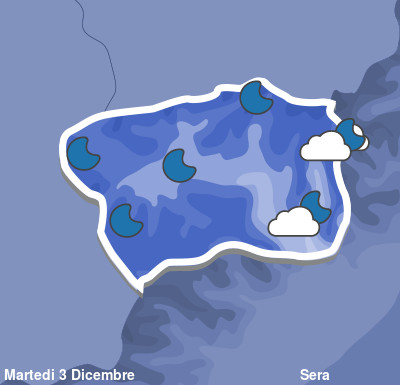 Previsioni Meteo Valle d' Aosta Sera