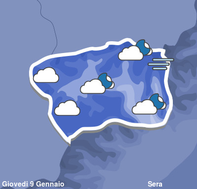 Previsioni Meteo Valle d' Aosta Sera