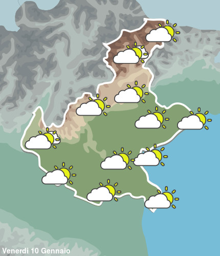 Previsioni Meteo Veneto