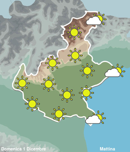 Previsioni Meteo Veneto Mattina